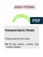 SEMINARIO Drogas Sobre Piel y Mucosas