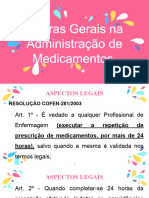 Vias de Administraçâo