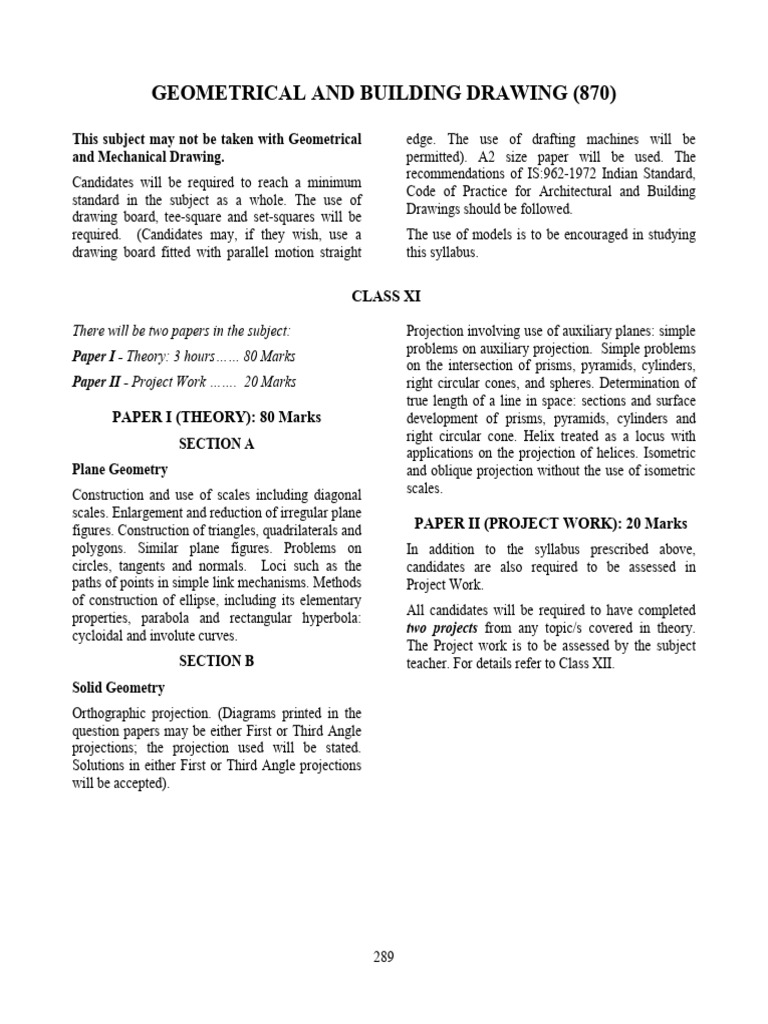 27.-ISC-Geometrical-Building-Drawing-2026 | PDF