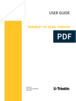 Manual de Usuario Estacion Total Trimble s9