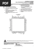 D D D D D D D D: TL16C552A, TL16C552AM Dual Asynchronous Communications Element With Fifo