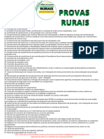 Checklist Provas Rurais