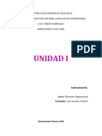 Desarrollo Organizacional