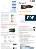 Aprisa SRX Quick Start Guide Portuguese