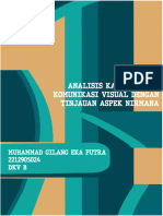 Analisis Karya Desain Komunikasi Visual Dengan Tinjauan Aspek Nirmana