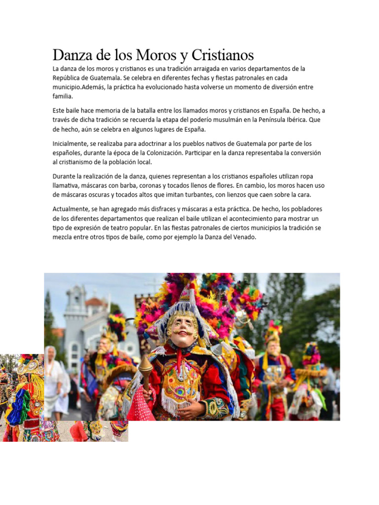 Danza de Los Moros y Cristianos | PDF