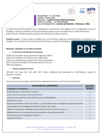 Fiche de Poste - Informaticien - Administrateur