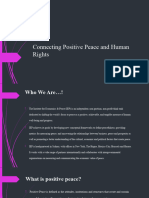 Connecting Positive Peace and Human Rights