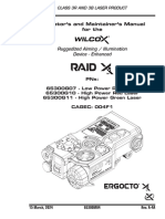 Wilcox RAID Xe Operator Manual