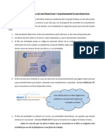 Pautas para El Area de Matematicas y Razonamiento Matematico