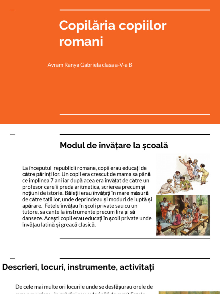 Copilăria Copiilor Romani | PDF