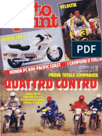 Prova Totale Comparata 4 Contro - Motosprint 42 Ottobre 1988 Ridotto