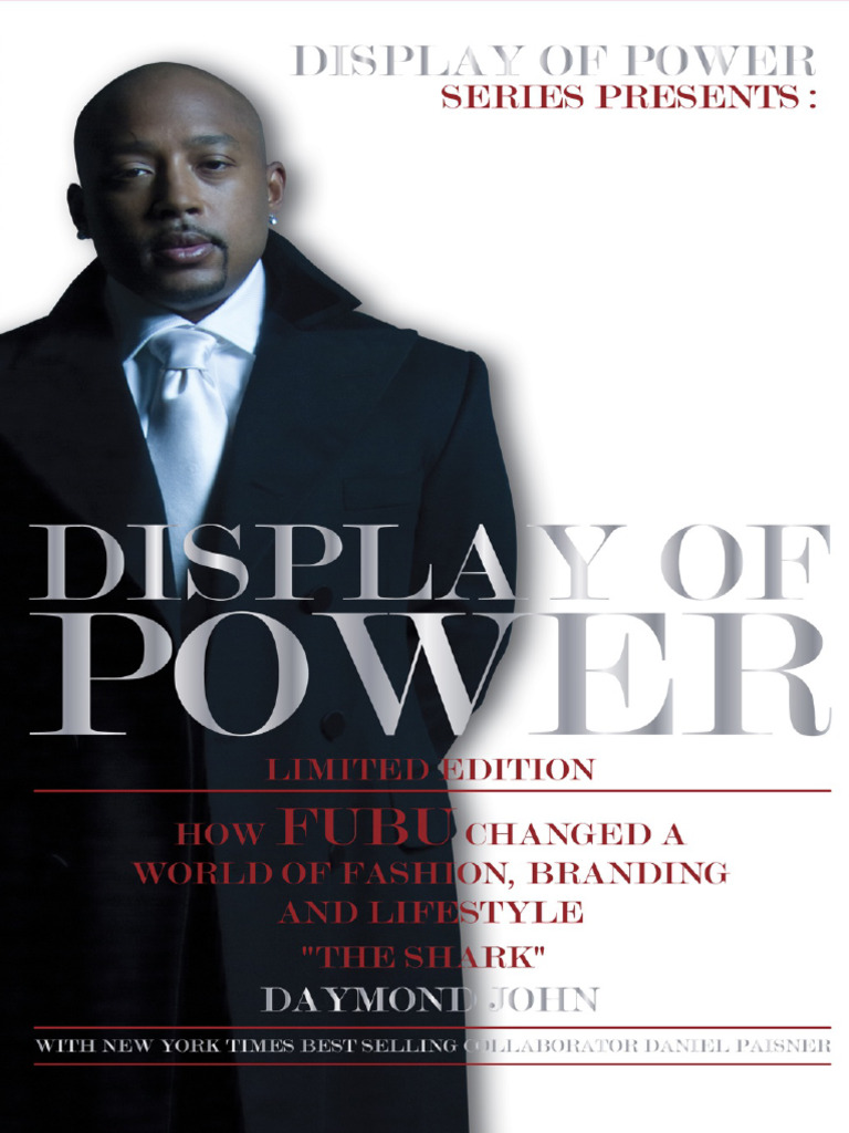 Display of Power by The Shark Damon John PDF Cost Of Living Sewing