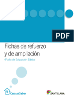 Matemáticas Fichas de Refuerzo La Casa del Saber