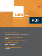 Guía de Investigación para Trabajar en Contextos de Violencia Etnografia