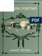 Cooking For Two A Handbook For Young Housekeepers