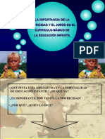 Tema 1 Importancia de La Motricidad PDF