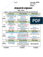 Déroulement de Séquence 2 en 5ème A.P