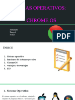 Sistemas Operativos Chrome Os
