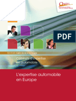 2013 - Etude Experts Auto - Expertise Auto en Europe