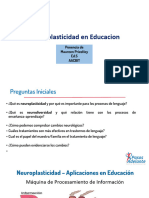 Neuroplasticidad en Educacion