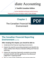 Intermediate Accounting: The Canadian Financial Reporting Environment