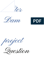 Water Dam Project