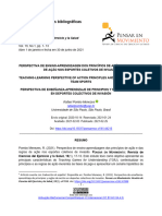 Perspectiva de Ensino-Aprendizagem Dos Princípios de Ação e Das Regras de Ação Nos Esportes Coletivos de Invasão