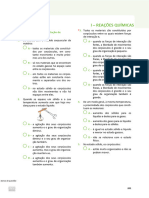 Banco de Questões - Reações Químicas