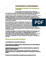 Gasto Del Control de Incendios Forestales en La Temporada Del Fenómeno Del Niño 2009-2010