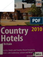 Country Hotels of Britain 2010 Cuthbertson, Anne, Editor - 2010 - Paisley (Scotland) - FHG Guides