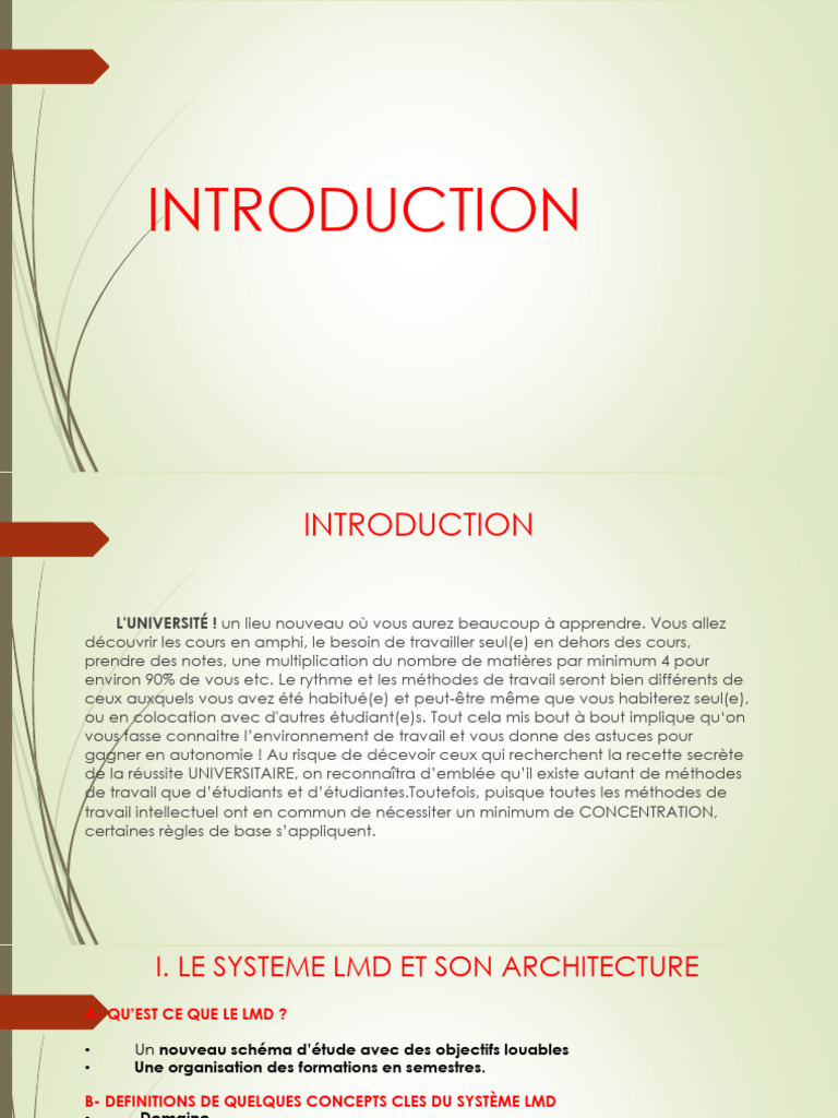 Comprendre le système LMD à l'université | PDF | Academia | Qualifications