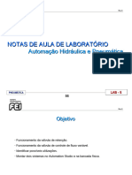 07 - Válvula de Retenção e Reguladora de Fluxo