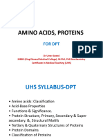 Amino Acids, Proteins