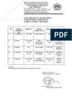 Jadwal Sabtu