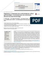 Diagnóstico y tratamiento de la enfermedad por reflujo gastroesofágico- recomendaciones de la Asociación Mexicana de Gastroenterología