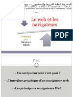 Le Web Et Les Navigateurs: Présenté Par