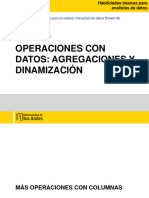 Operaciones Con Datos: Agregaciones Y Dinamización: Módulo 3 - Clase 5