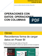 Operaciones Con Datos: Operaciones Con Columnas: Módulo 3 - Clase 4