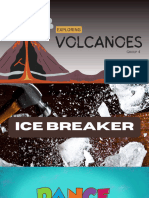 Exploring Volcanoes Earth Science Education Presentation Organic Semi-Lined Style