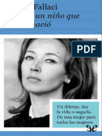 Carta A Un Niño Que Nunca Nacio - Oriana Fallaci