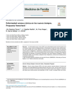 Enfermedad Venosa Crónica en Los Nuevos Tiempos. Propuesta Venocheck