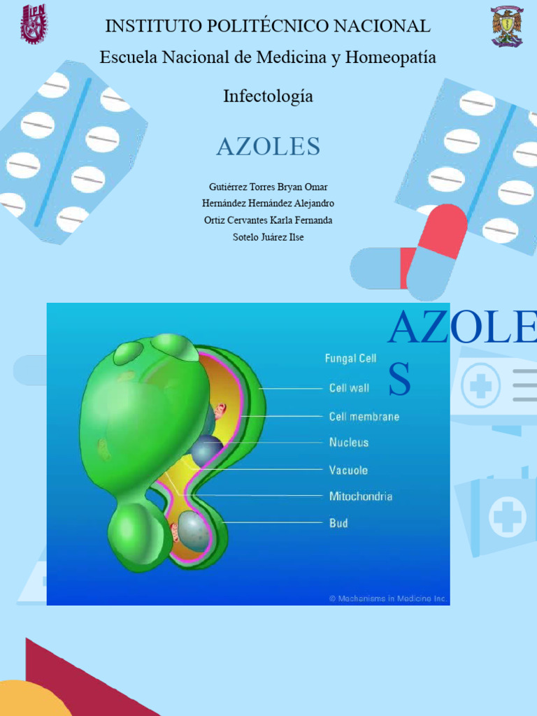 Azoles | PDF | Farmacología | Química medicinal