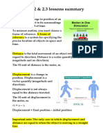 2.1 & 2.2 & 2.3 Lessons Summary