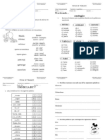 Analogías y Uso B y V