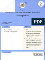 03 - Vulnerabilidade Socioambiental No Mundo Contemporâneo