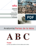 Anatomia de Las Letras