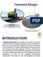 Lecture 1 - Introduction To Pavement Design and ESAL
