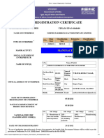 Print - Udyam Registration Certificate NORTH STAR BRICKS