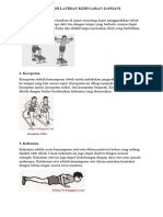 Contoh Latihan Kebugaran Jasmani